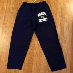 Monmouth University sweatpants size XL